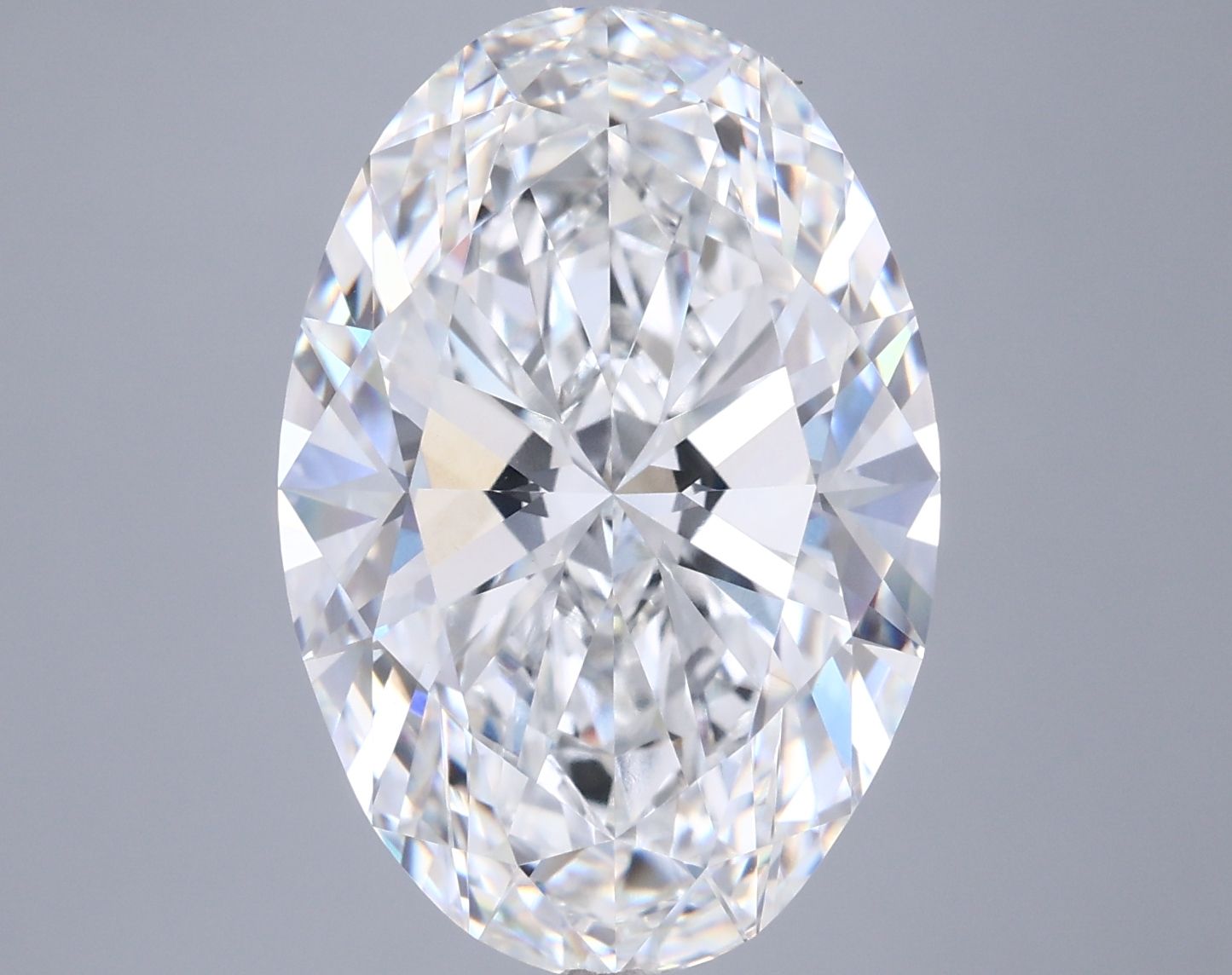 9.01 ct. oval Lab Grown Diamond front image
