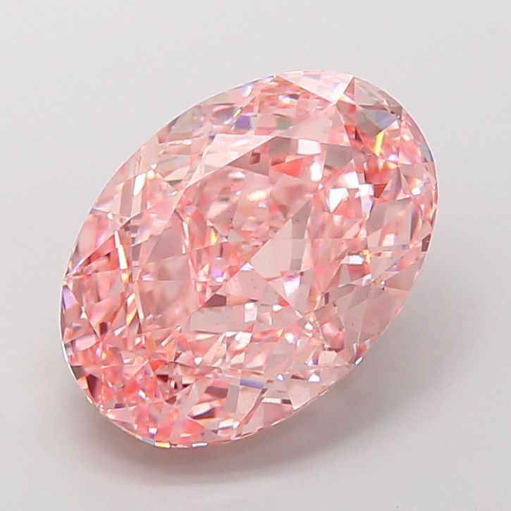 8.02 ct. oval Lab Grown Diamond front image