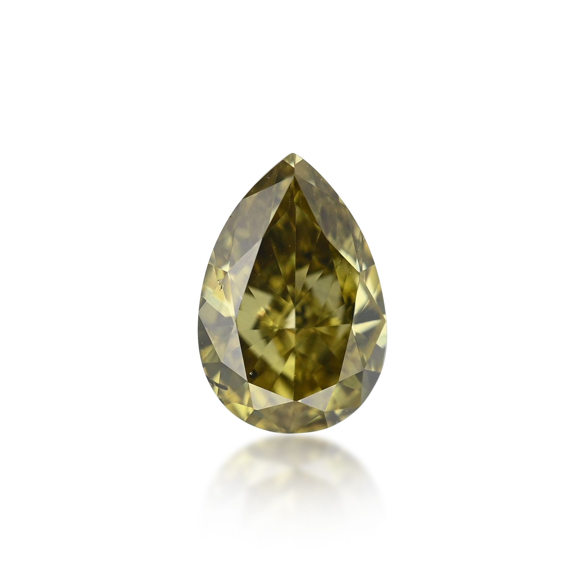 Diament 0.31 ct Fancy Brown Greenish Yellow/I1
