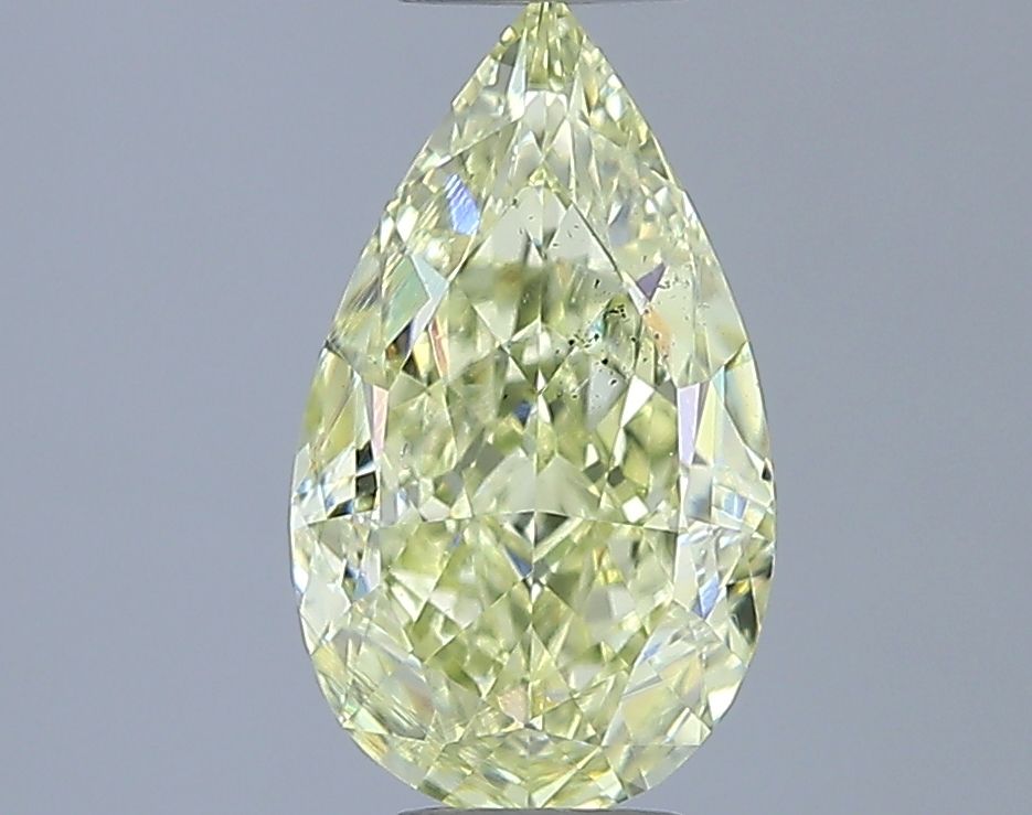 Diament 1.01 ct Fancy Light Yellow/SI1