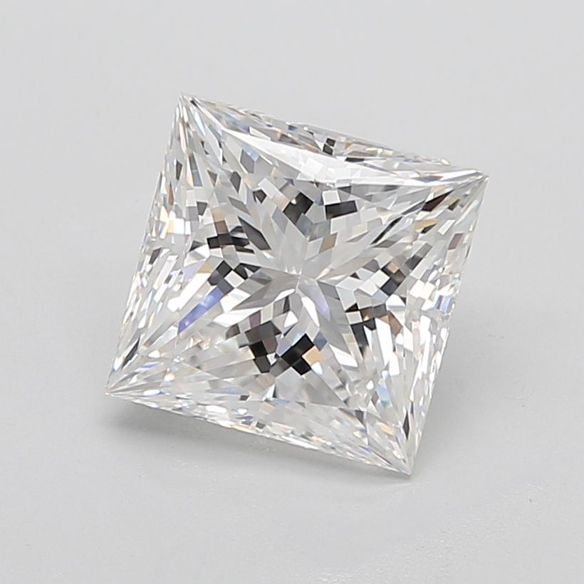 6.04 ct. princess Lab Grown Diamond front image