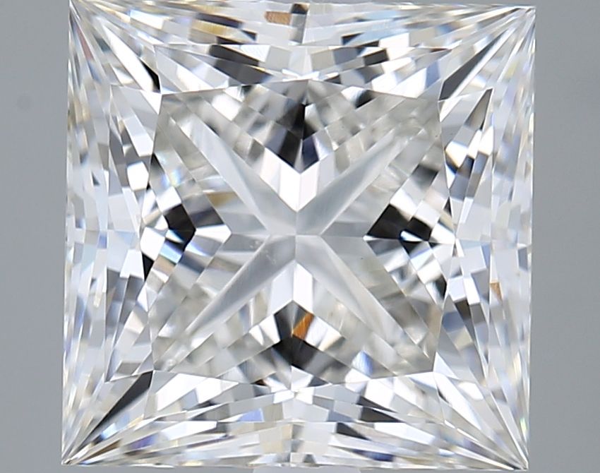 4.07 ct. princess Lab Grown Diamond front image