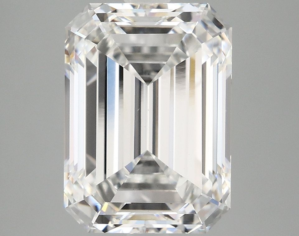 4.10 ct. emerald Lab Grown Diamond front image
