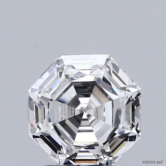 1.7 ct lab-grown Octagonal Diamond