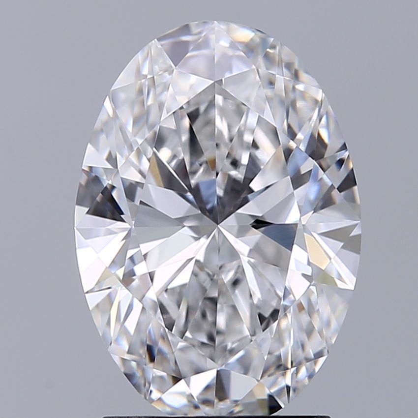 1.77 ct. oval Lab Grown Diamond front image