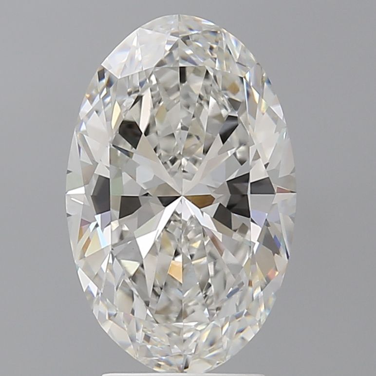3.53 ct. oval Lab Grown Diamond front image