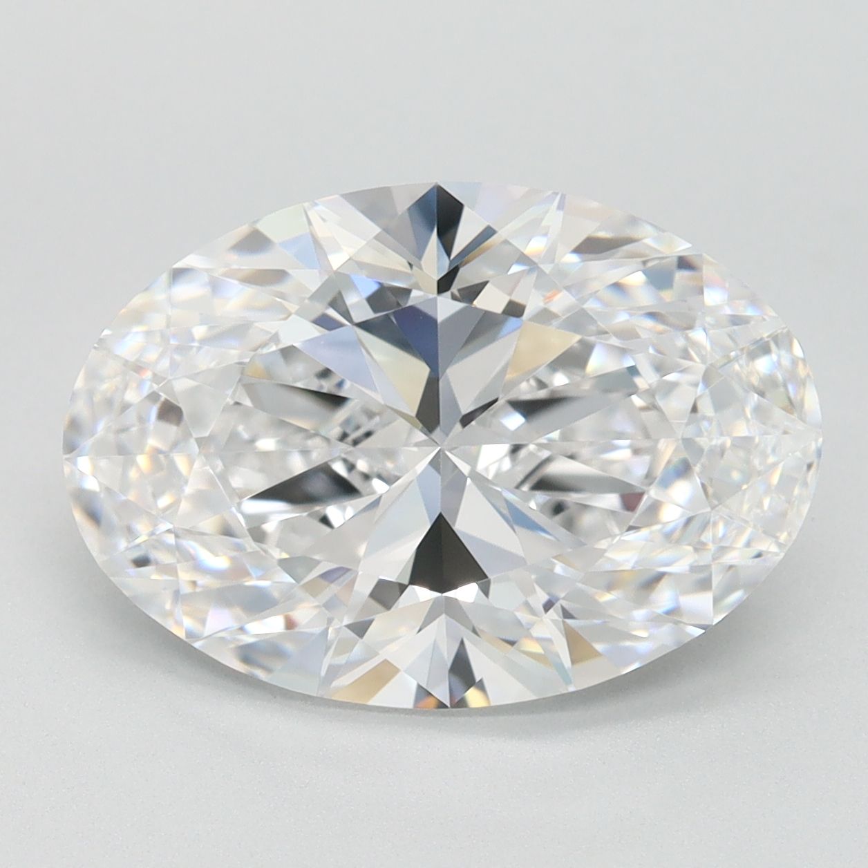 4.09 ct. oval Lab Grown Diamond front image