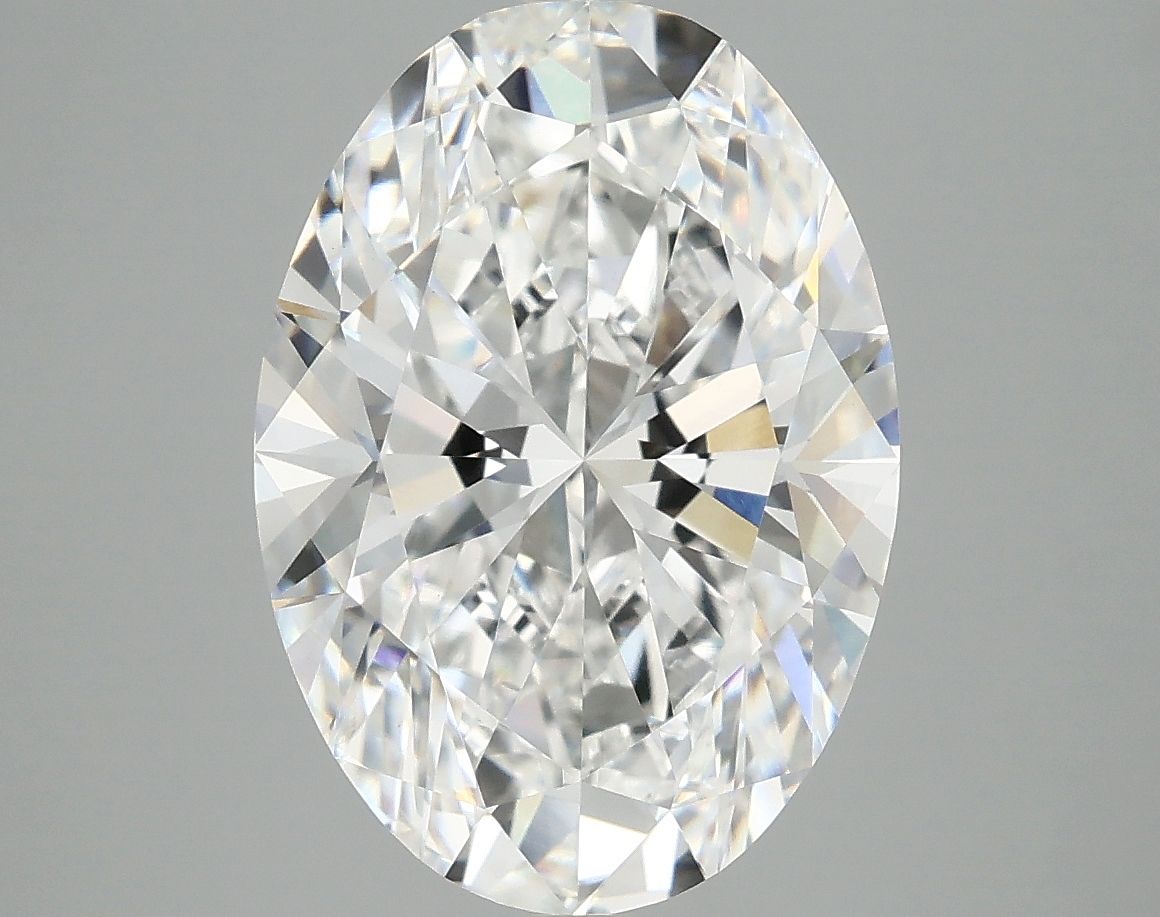 5.01 ct. oval Lab Grown Diamond front image