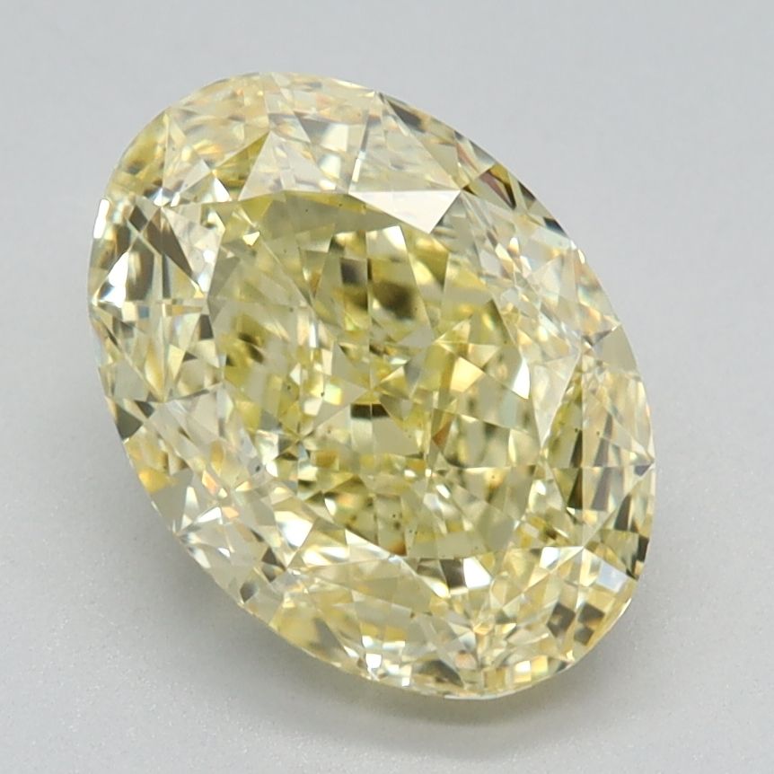 2.11 ct. oval Lab Grown Diamond front image