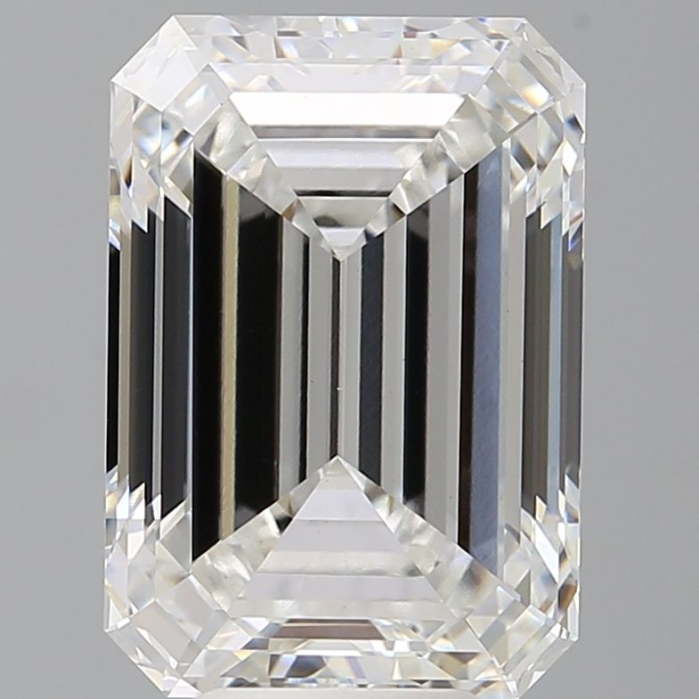 7.58 ct. emerald Lab Grown Diamond front image