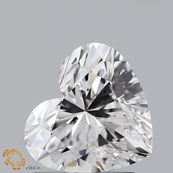 1.37 ct. heart Lab Grown Diamond front image