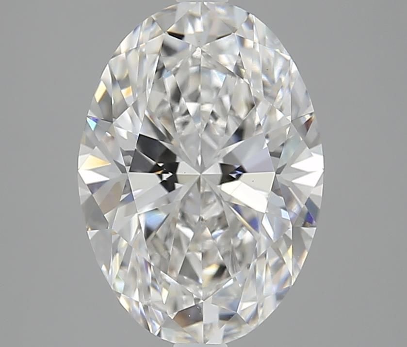 3.29 ct. oval Lab Grown Diamond front image