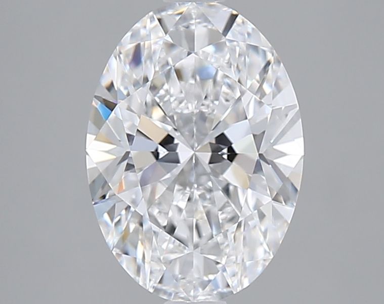 2.08 ct. oval Lab Grown Diamond front image