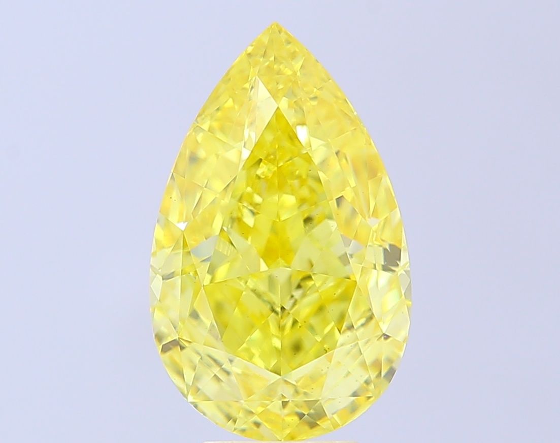 6.12 ct. pear Lab Grown Diamond front image