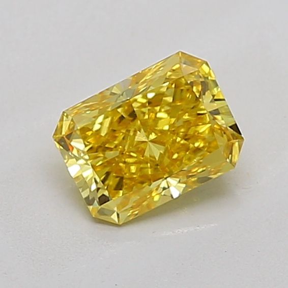 0.82 CT Fancy Vivid Yellow RADIANT
