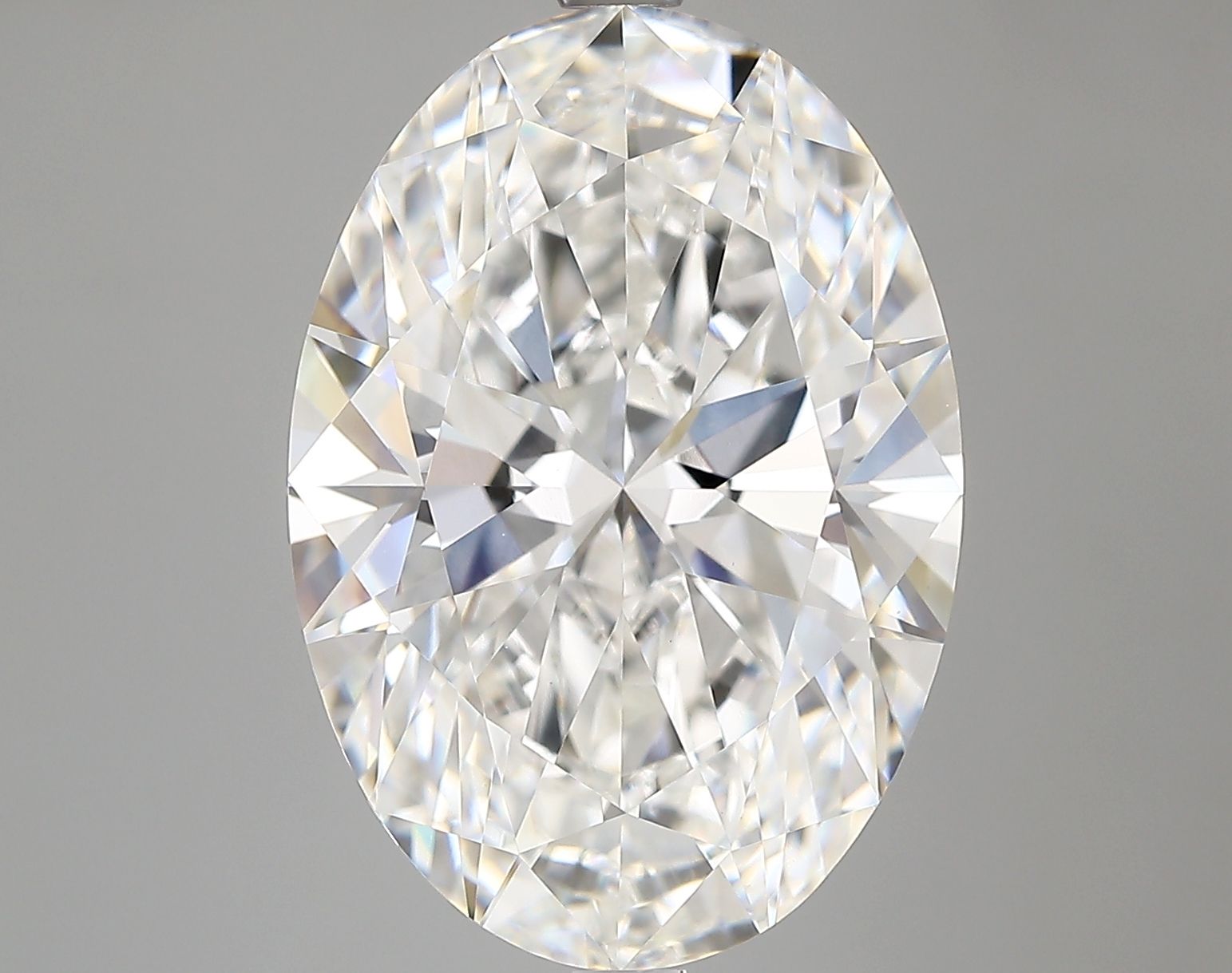 7.09 ct. oval Lab Grown Diamond front image