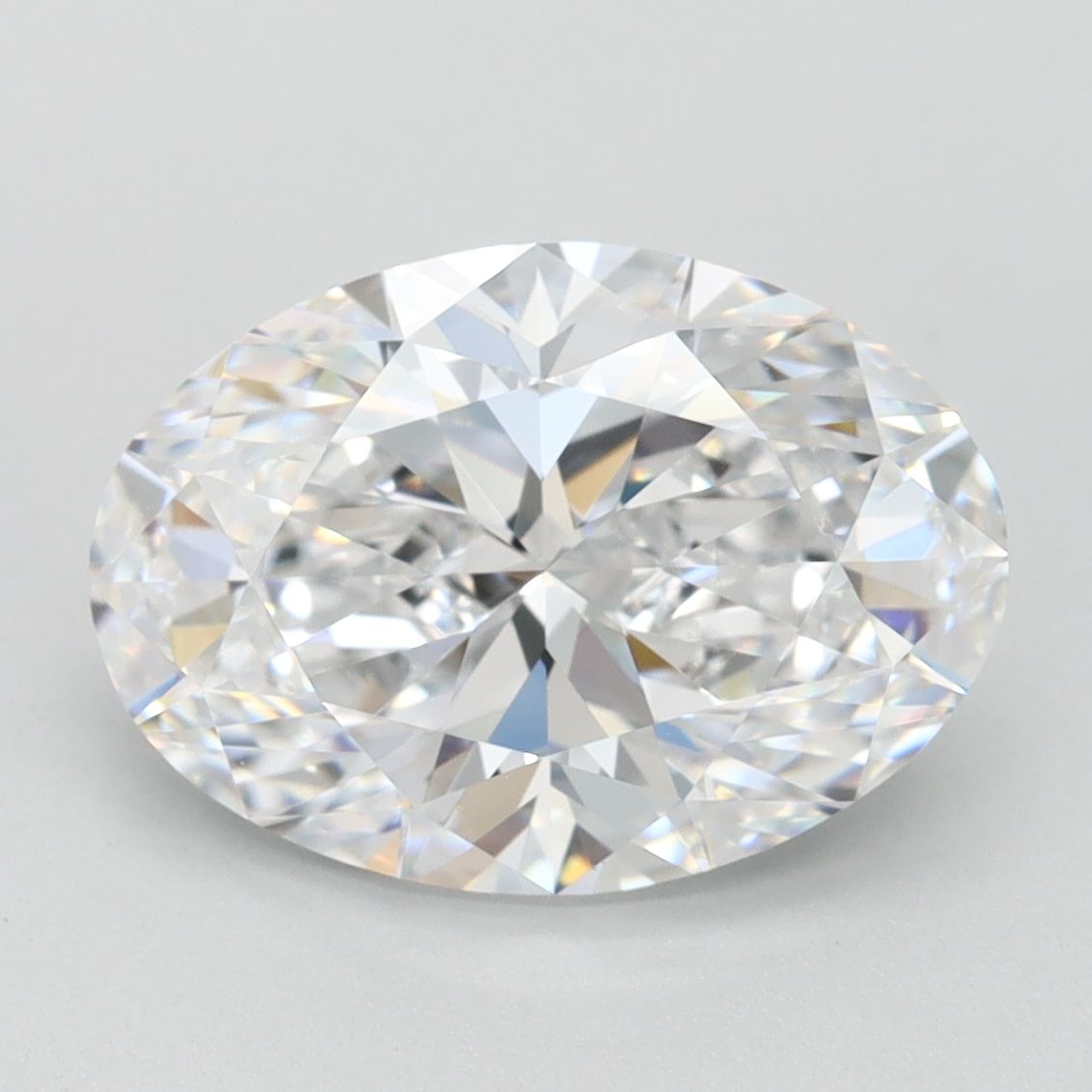 2.87 ct. oval Lab Grown Diamond front image