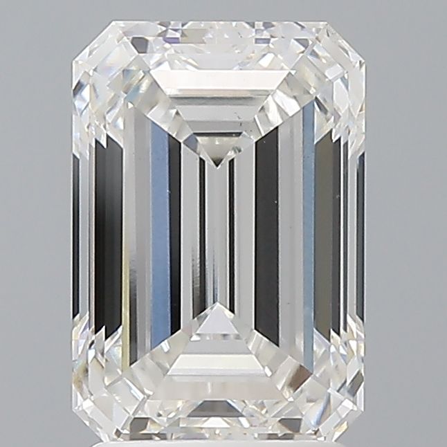 Diamant Émeraude 2.56 ct - Couleur E - Pureté VS1