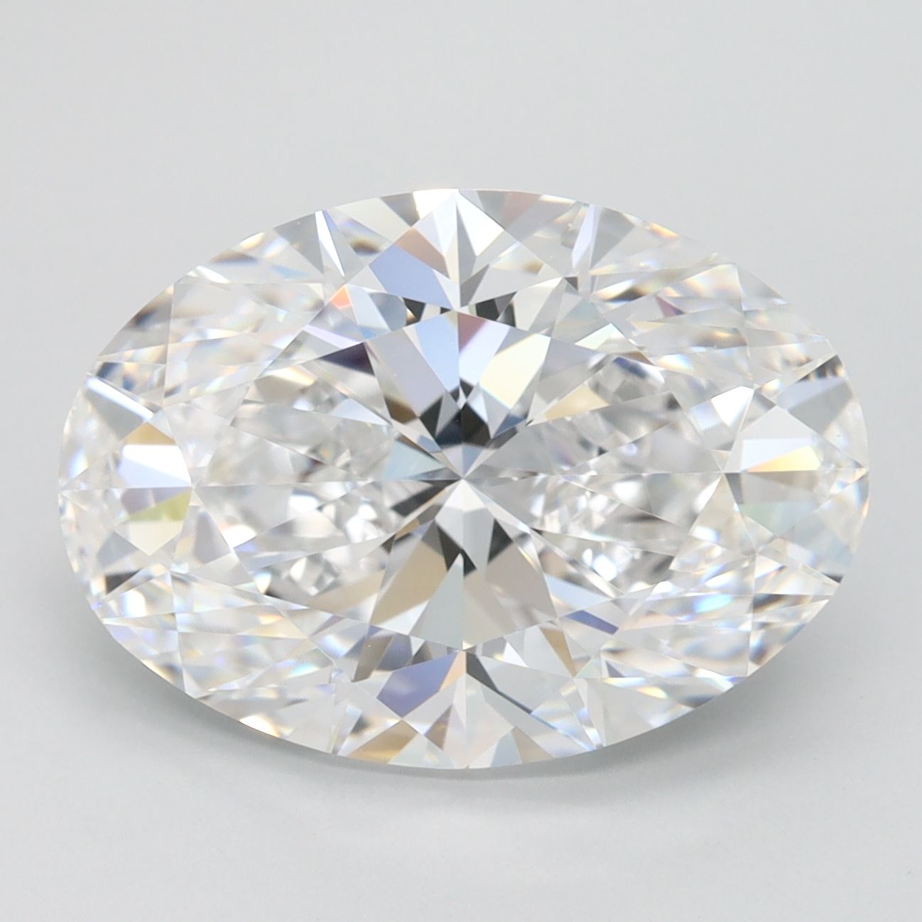 5.16 ct. oval Lab Grown Diamond front image