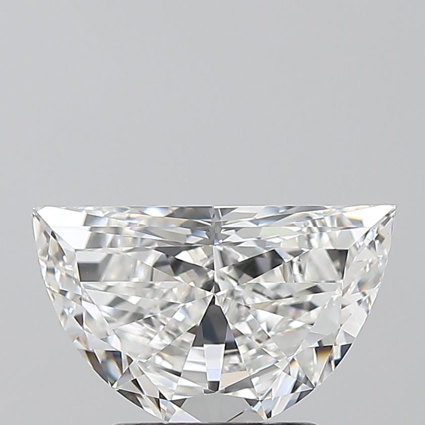 1.5 ct Half moon Diamond