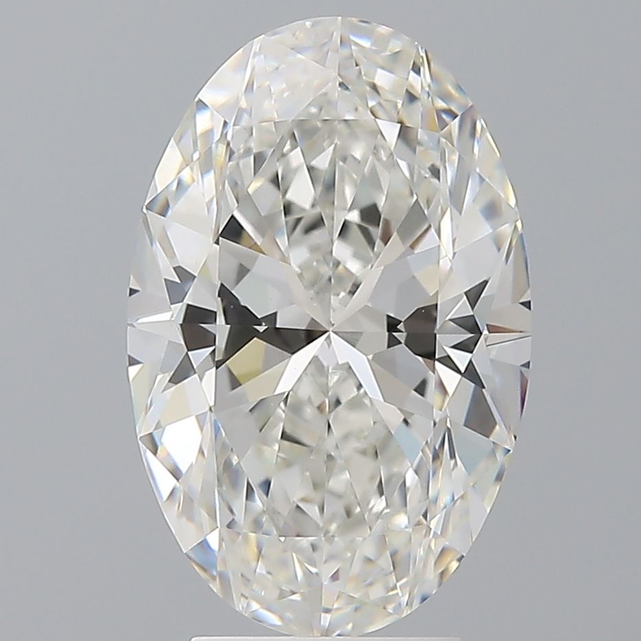 4.58 ct. oval Lab Grown Diamond front image