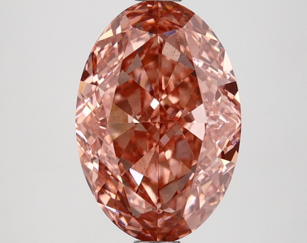 2.75 ct. oval Lab Grown Diamond front image