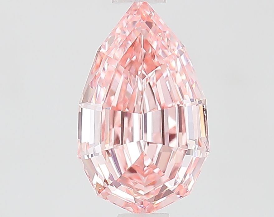 1.08 CT Fancy Vivid Pink PEAR