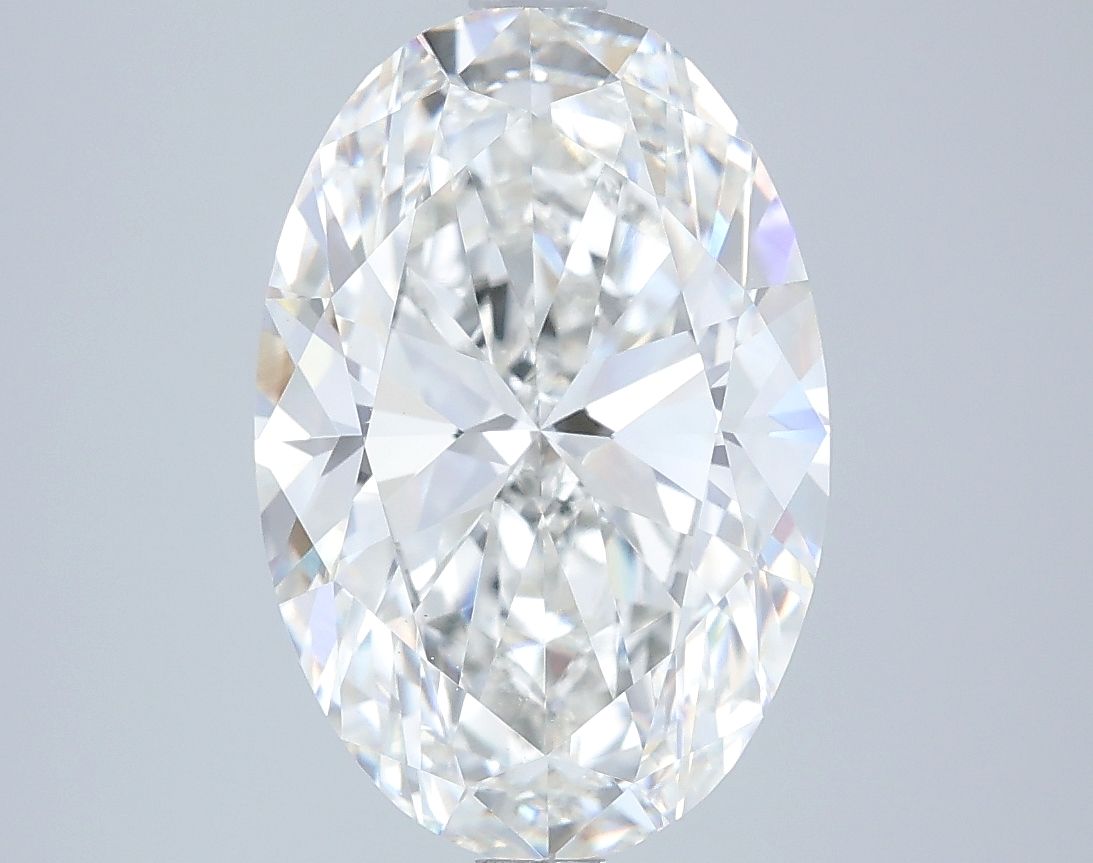 4.06 ct. oval Lab Grown Diamond front image