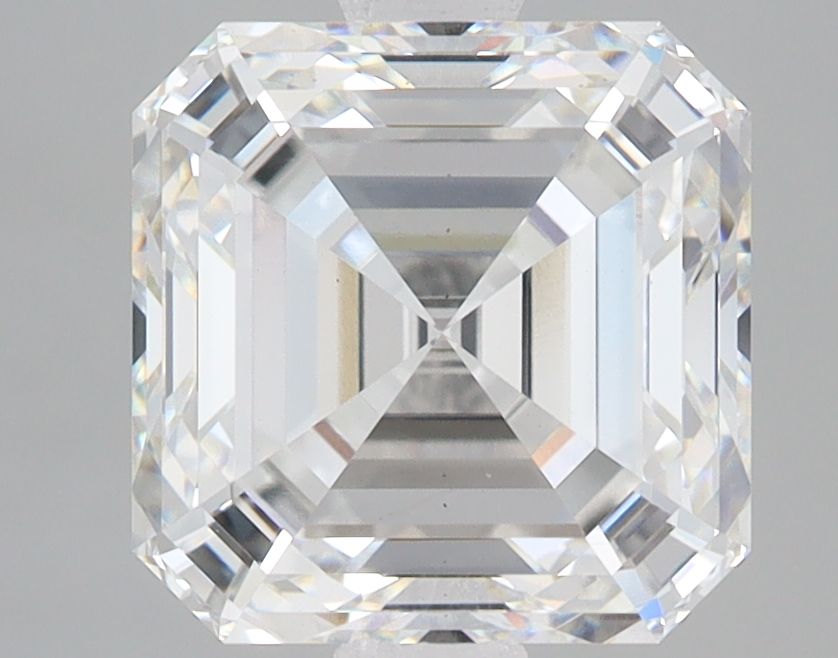3.76 ct lab-grown Asscher Diamond
