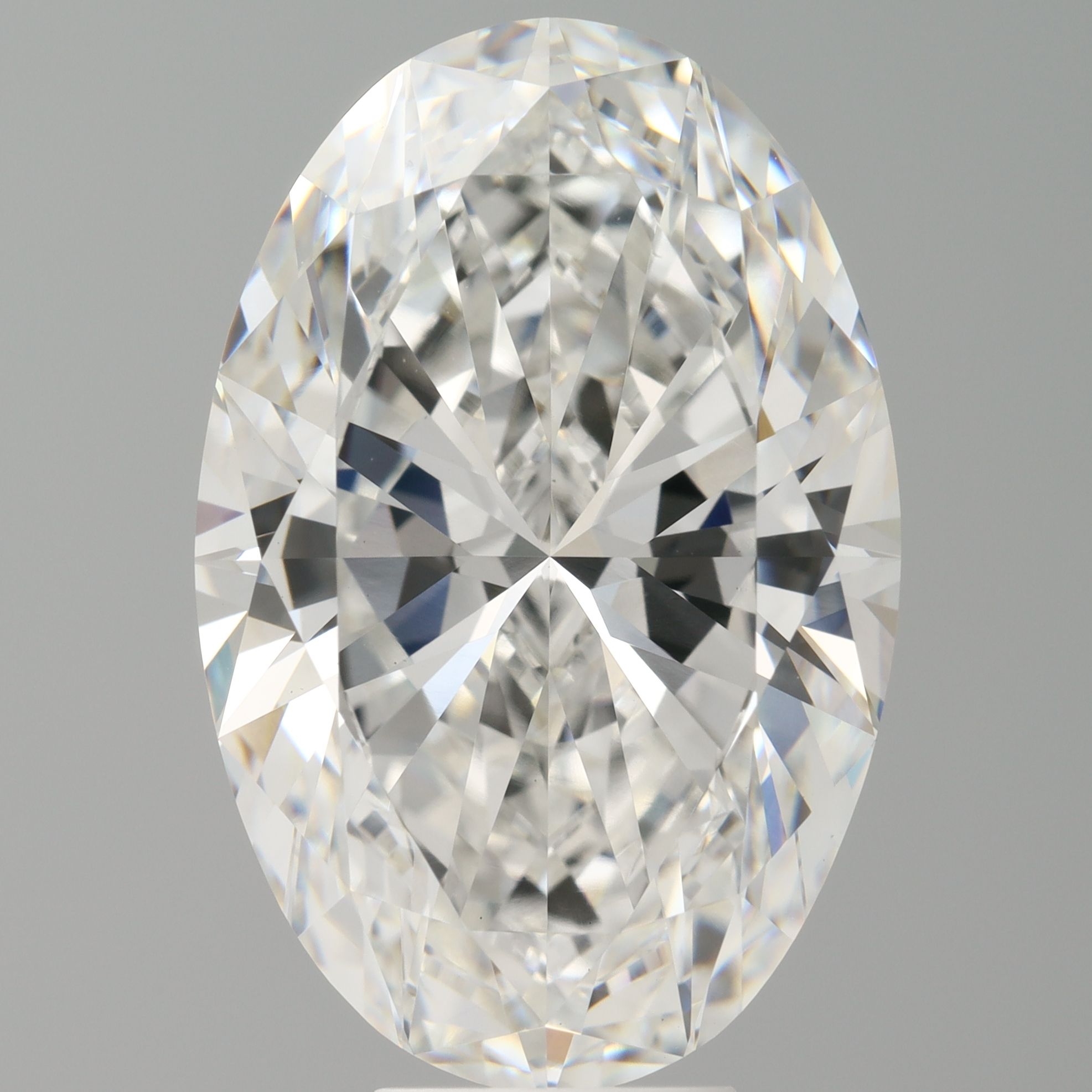 9.09 ct. oval Lab Grown Diamond front image