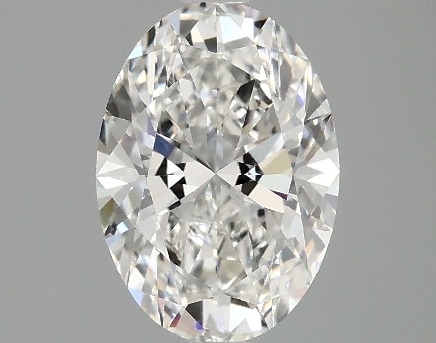 2.10 ct. oval Lab Grown Diamond front image