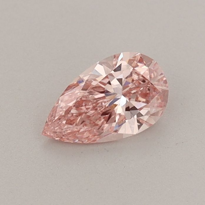 0.37 CT Fancy Vivid Pink PEAR