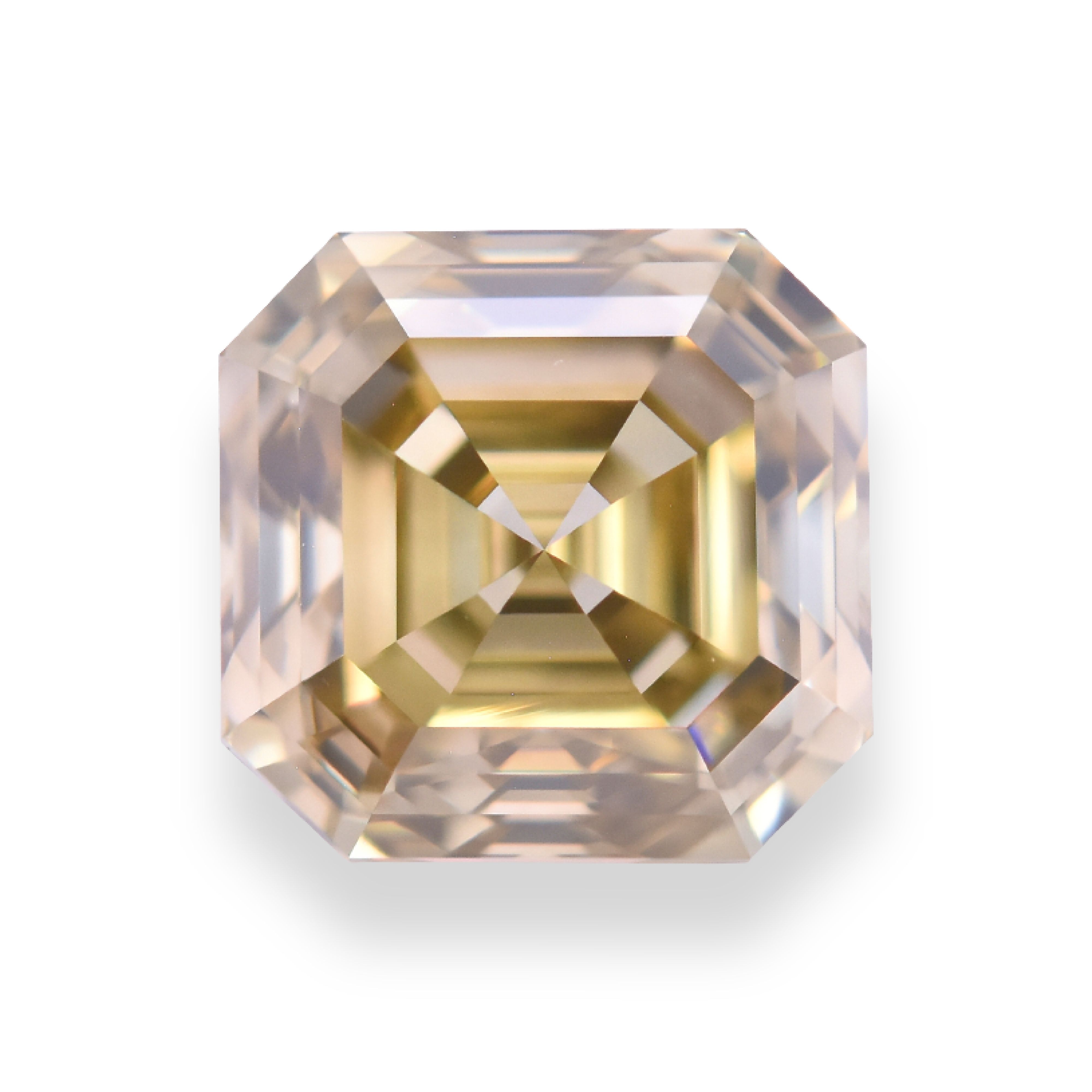 Diament 3.1 ct Fancy Brownish Greenish Yellow/VVS2
