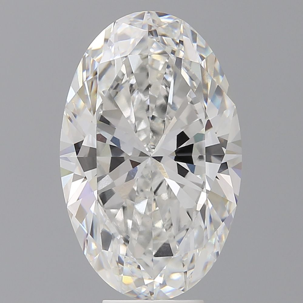 7.58 ct. oval Lab Grown Diamond front image