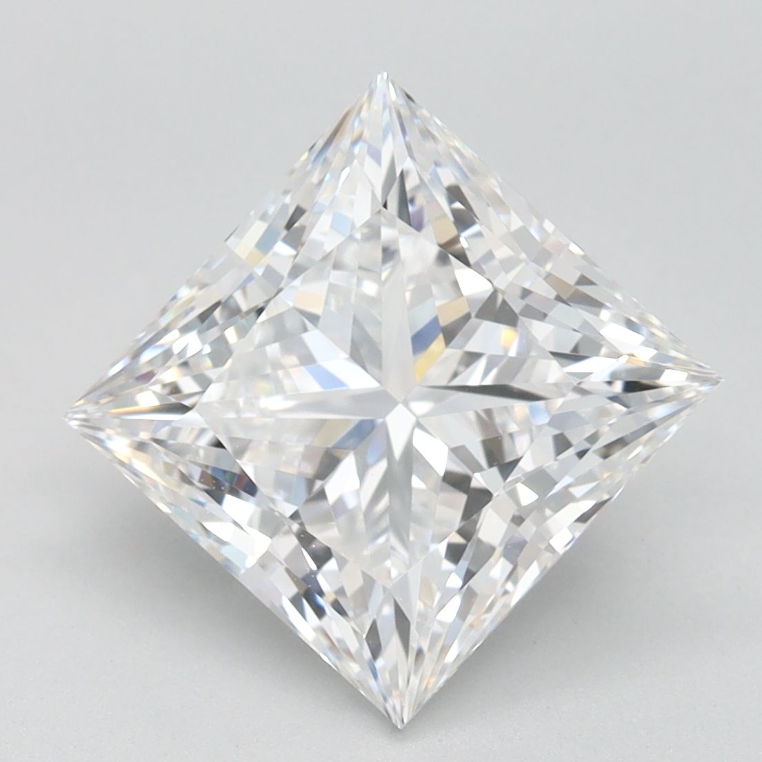 3.14 ct. princess Lab Grown Diamond front image