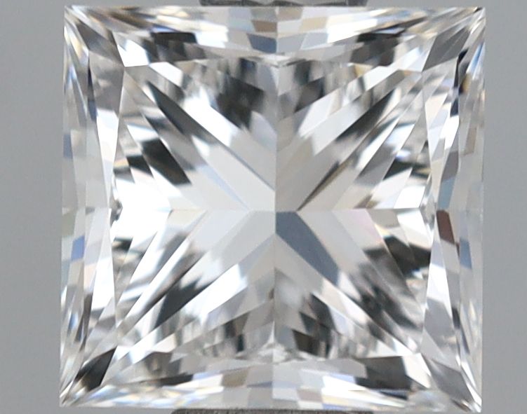 1 ct lab-grown Princess Diamond