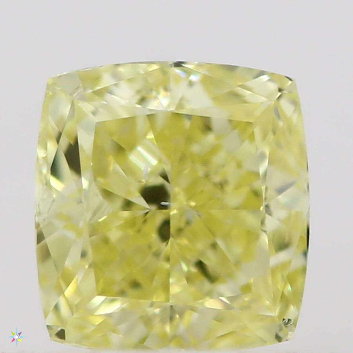 Diament 0.5 ct Fancy Yellow/VS2