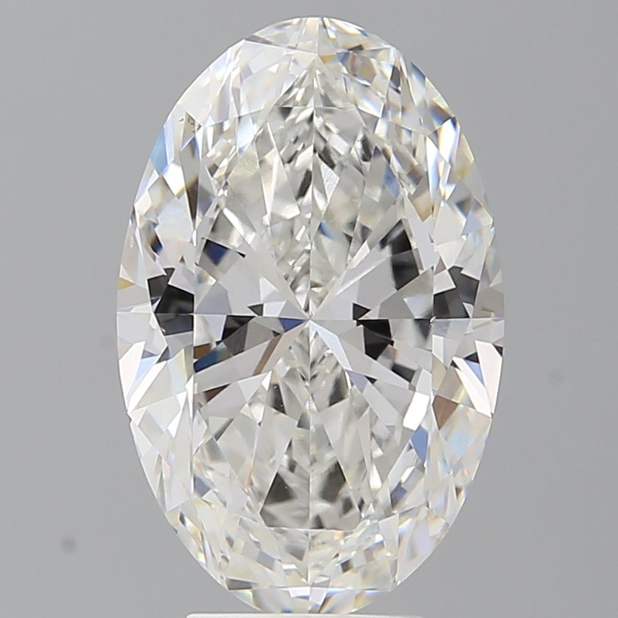 5.57 ct. oval Lab Grown Diamond front image