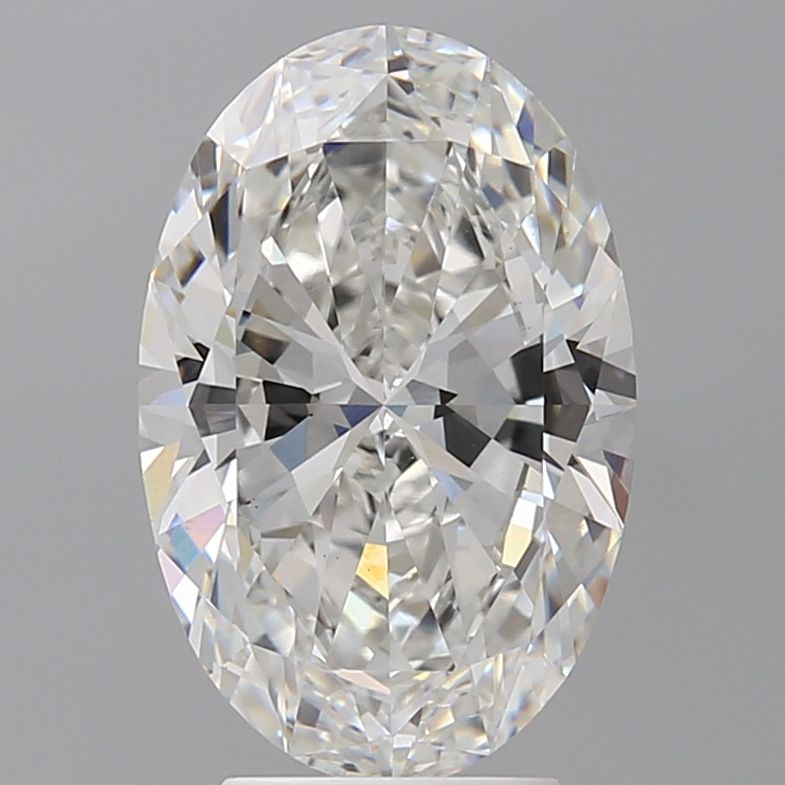 4.09 ct. oval Lab Grown Diamond front image