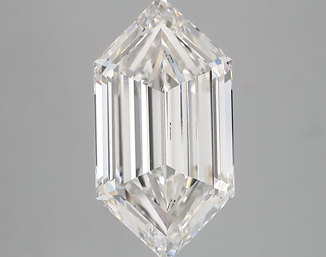 3.88 ct lab-grown Hexagonal Diamond