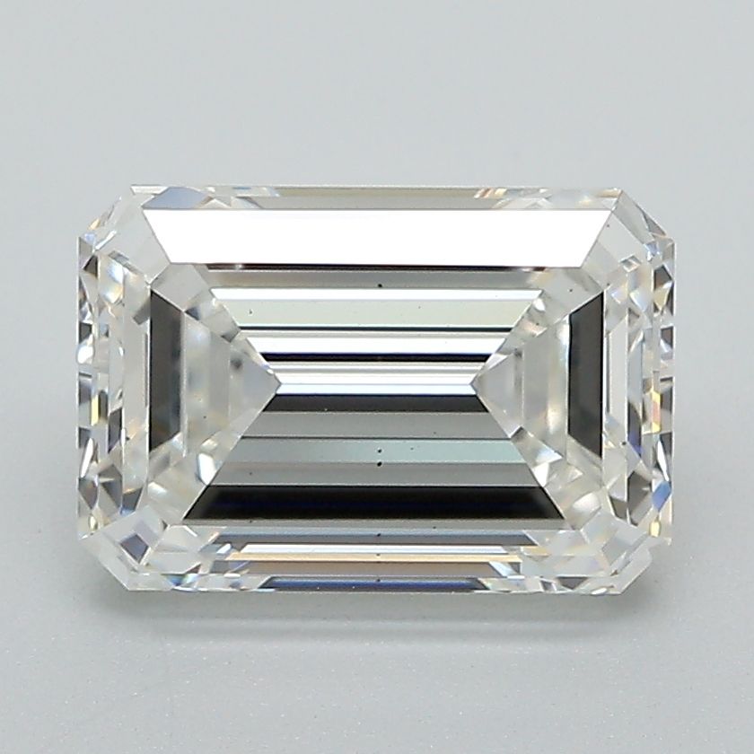 2.58 ct. emerald Lab Grown Diamond front image