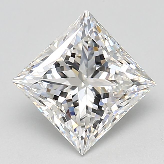 1.92 ct. princess Lab Grown Diamond front image