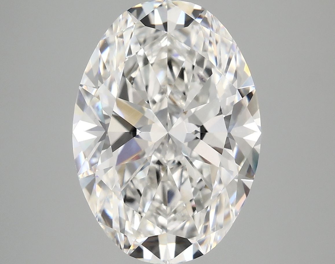 5.05 ct. oval Lab Grown Diamond front image