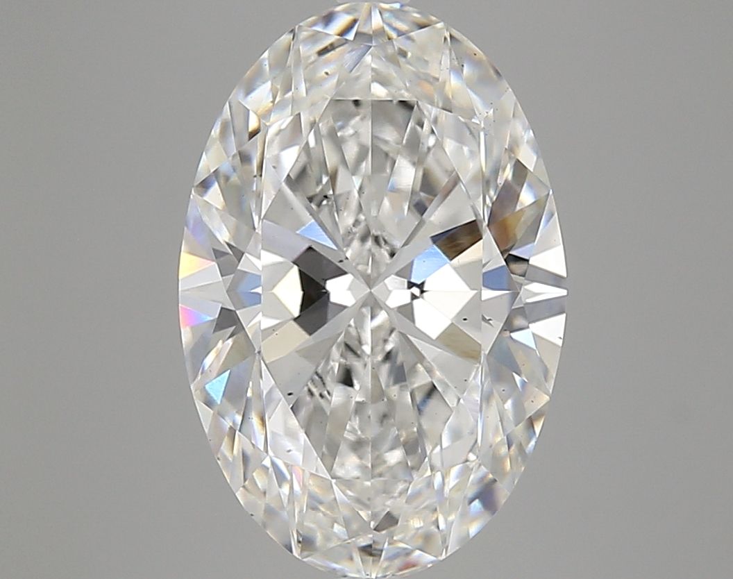 5.08 ct. oval Lab Grown Diamond front image