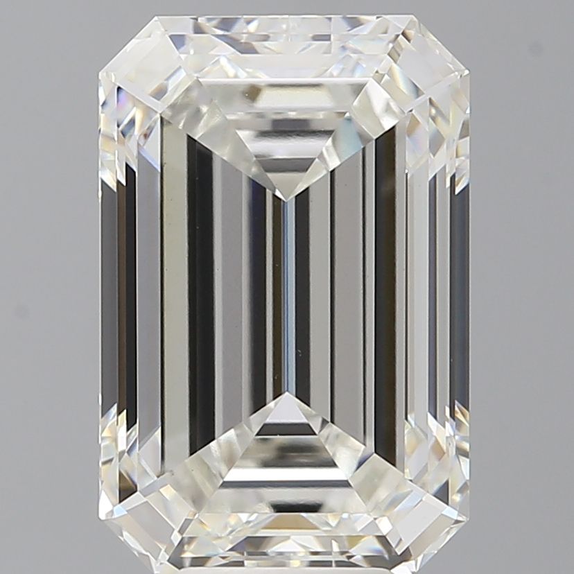 8.09 ct. emerald Lab Grown Diamond front image