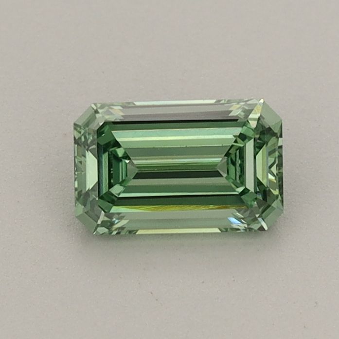 0.51 CT Fancy Vivid Green EMERALD