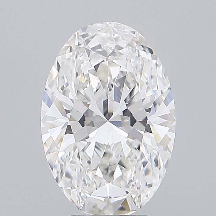 4.41 ct. oval Lab Grown Diamond front image