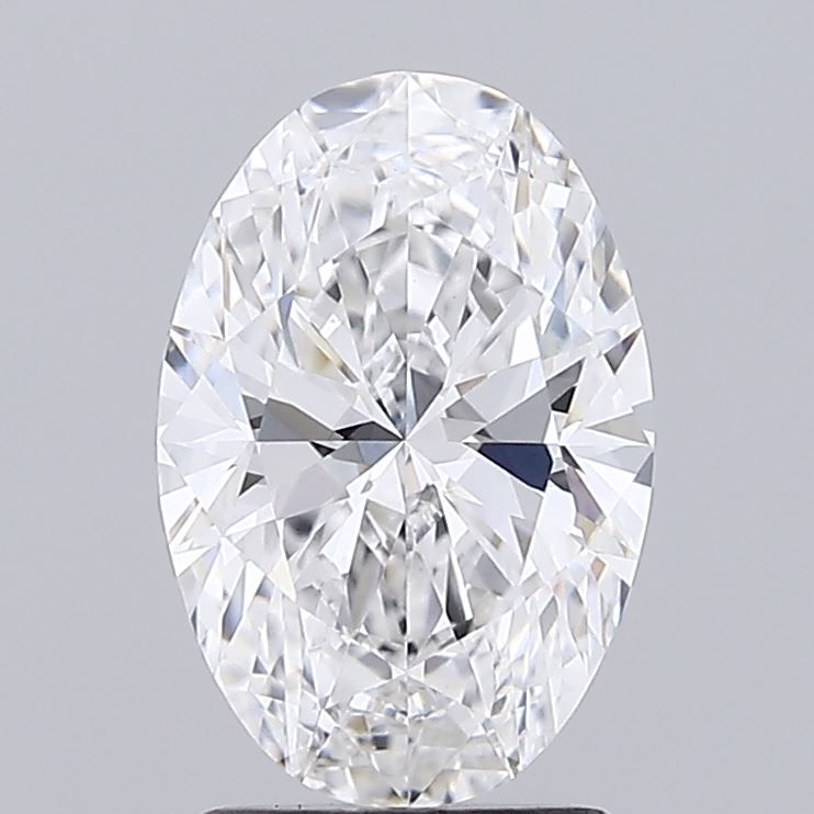2.14 ct. oval Lab Grown Diamond front image