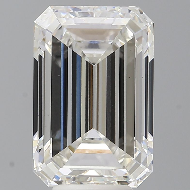 6.60 ct. emerald Lab Grown Diamond front image