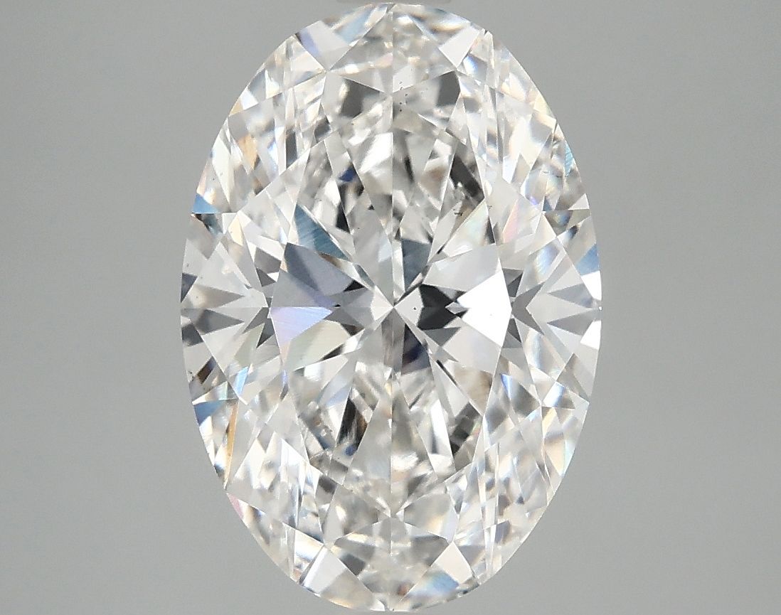3.80 ct. oval Lab Grown Diamond front image